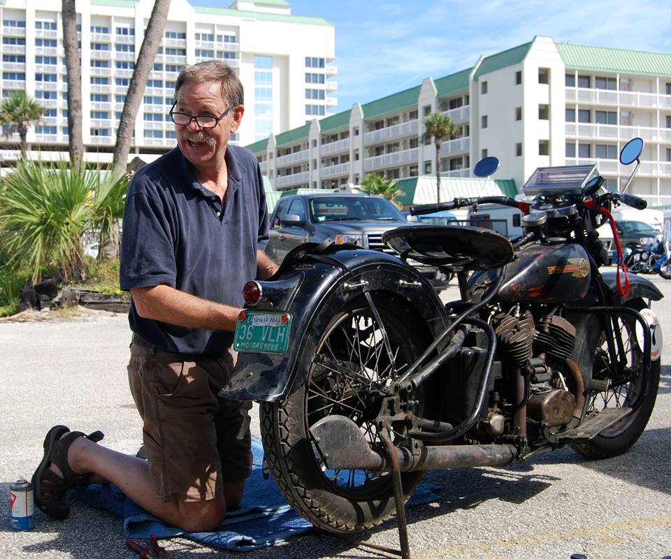 Coast to Coast on Vintage Harley