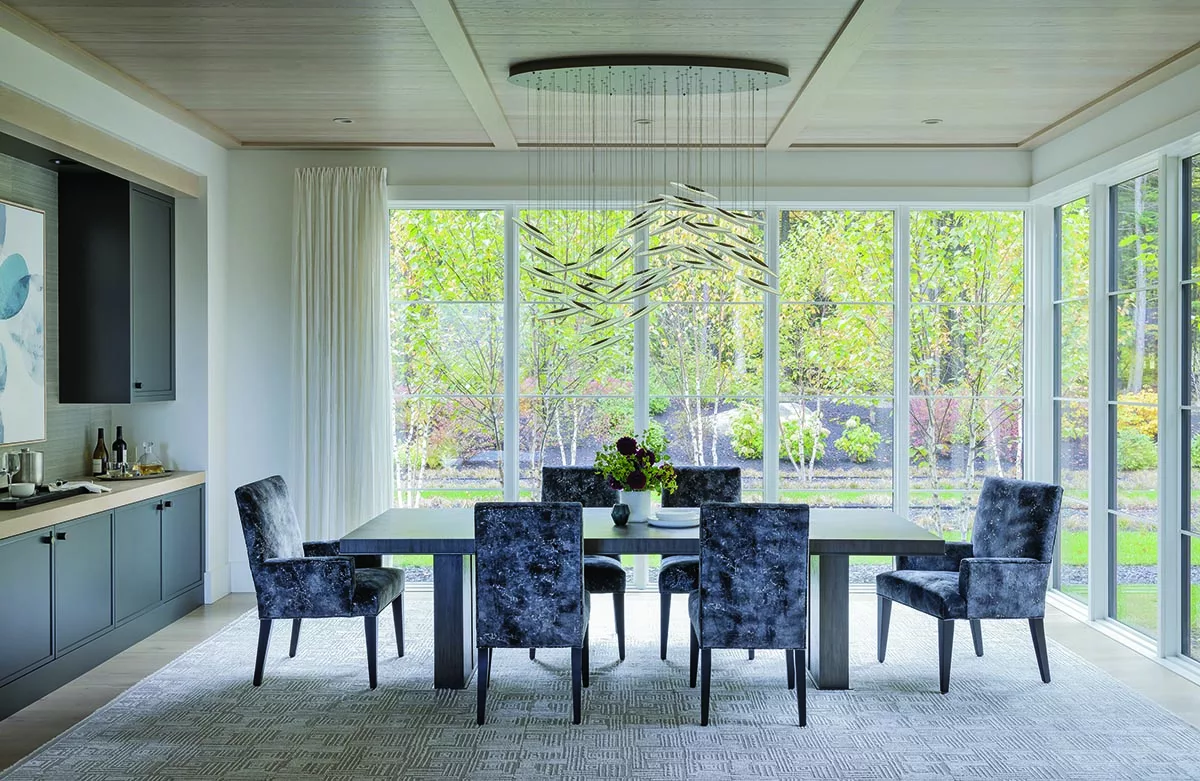 See-Through House Dining Room
